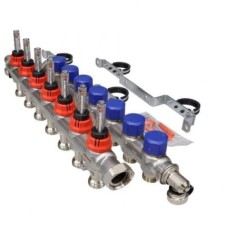 *Debi Göstergeli Çelik Kolektör 7 ağızlı