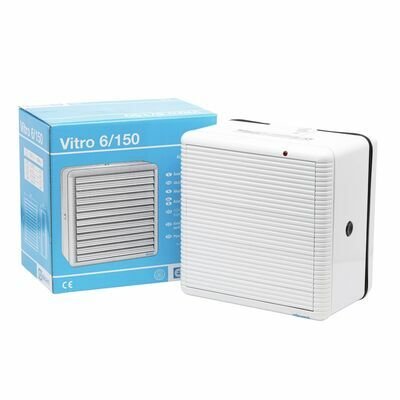 ELICENT VİTRO 6/ 150 A DUVAR VE PENCERE TİPİ HAVALANDIRMA FANI
