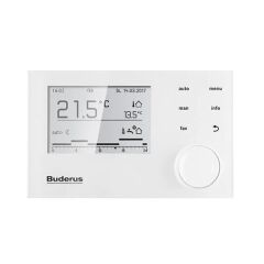 BUDERUS RC310 Kumanda Paneli - Beyaz