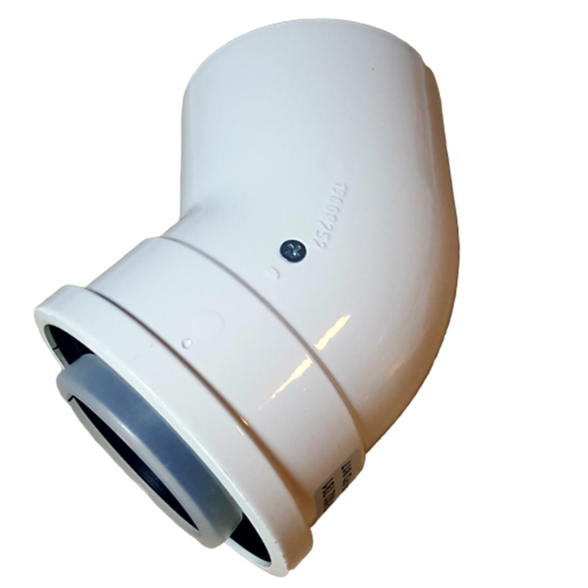 BUDERUS Hermetik Dirsek (45º)