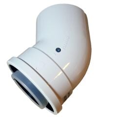 BUDERUS Hermetik Dirsek (45º)